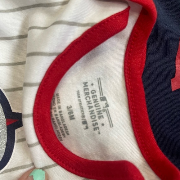 Angels Baseball Bodysuits / Onesies (3-pack) new with tags licensed merchandise - Picture 4 of 7